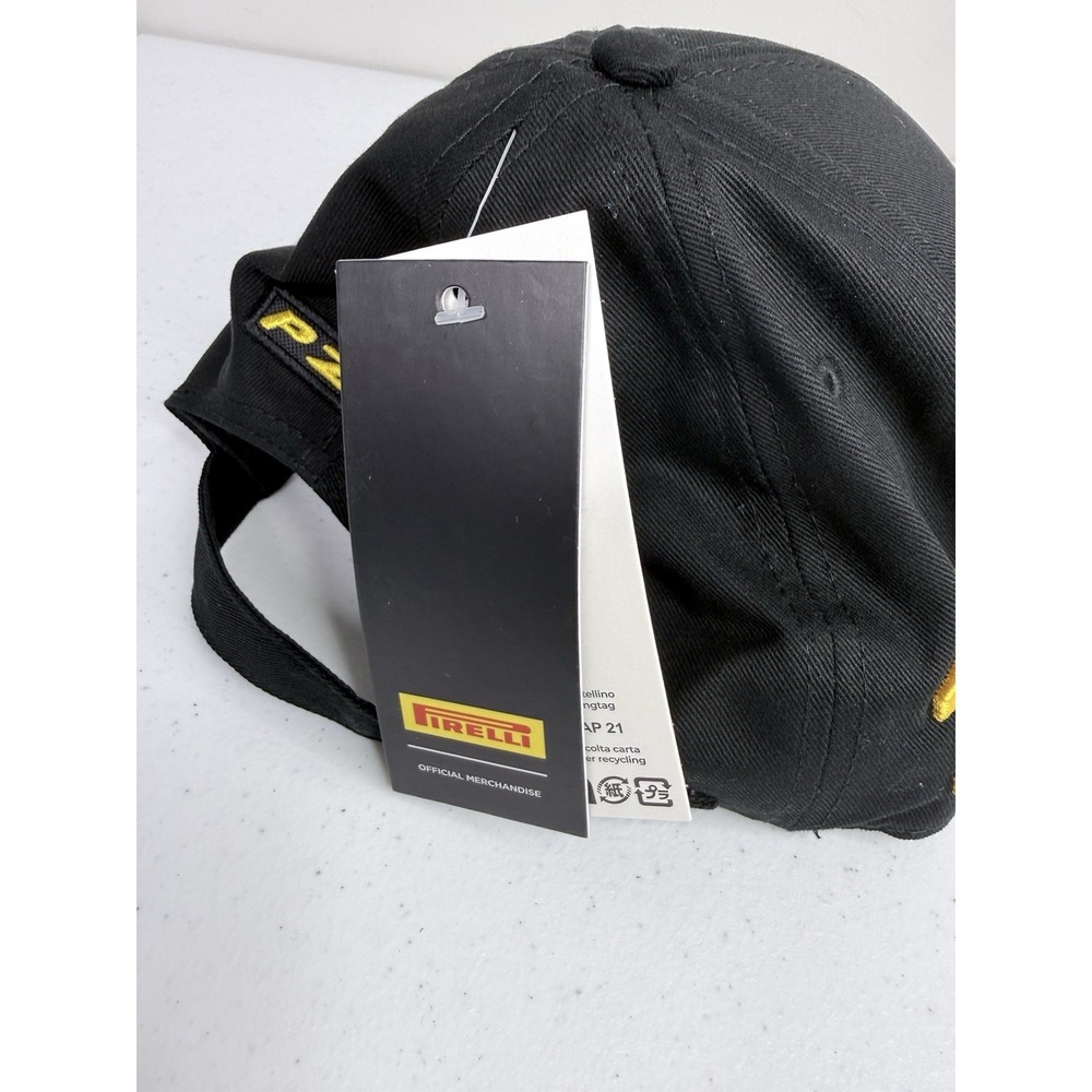 Pirelli Podium Hat Cap P Zero F1 1st Place Adjustable Embroidered Men's New - Picture 6 of 10